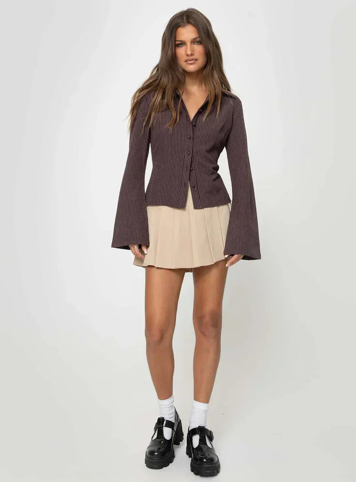Rachel™ | Stijlvolle button-up top