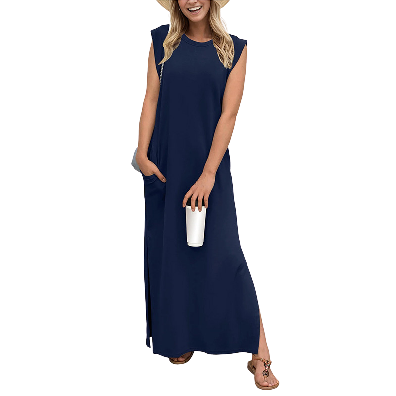 Via™ | Casual loose maxi long jurk