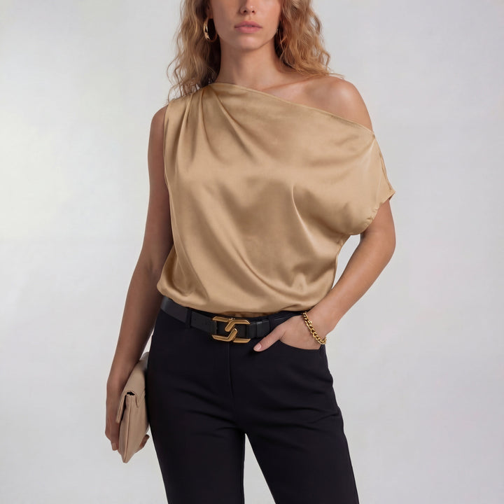 Camilla™ | Chique casual one shoulder blouse