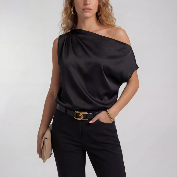 Camilla™ | Chique casual one shoulder blouse