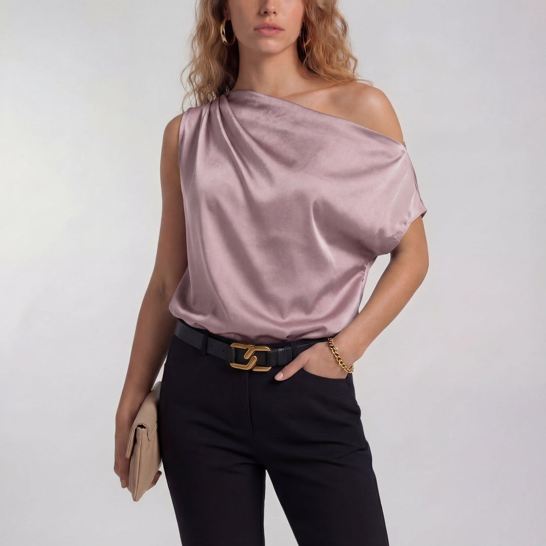 Camilla™ | Chique casual one shoulder blouse