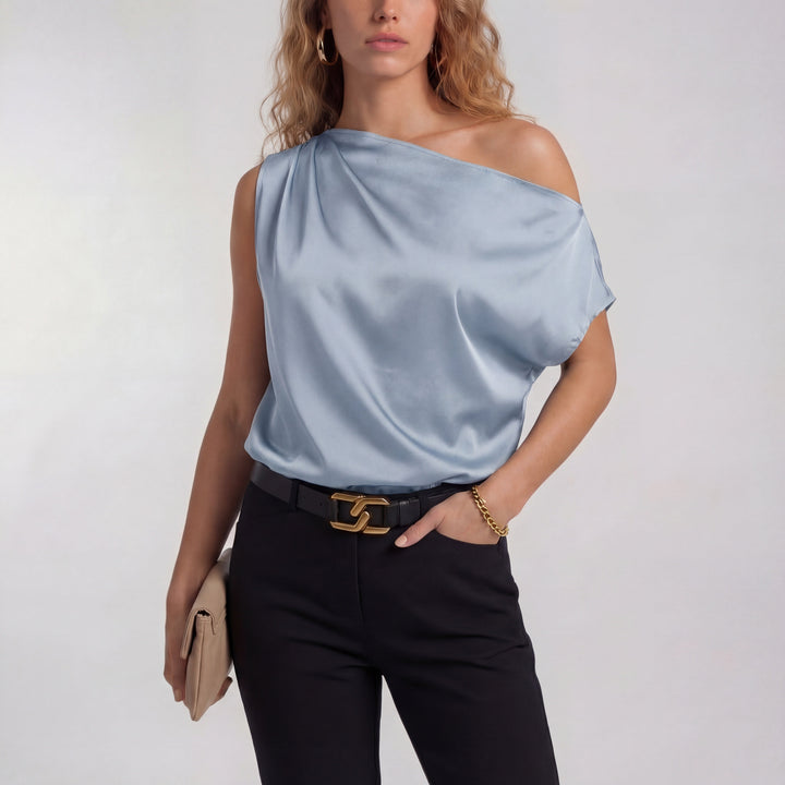 Camilla™ | Chique casual one shoulder blouse