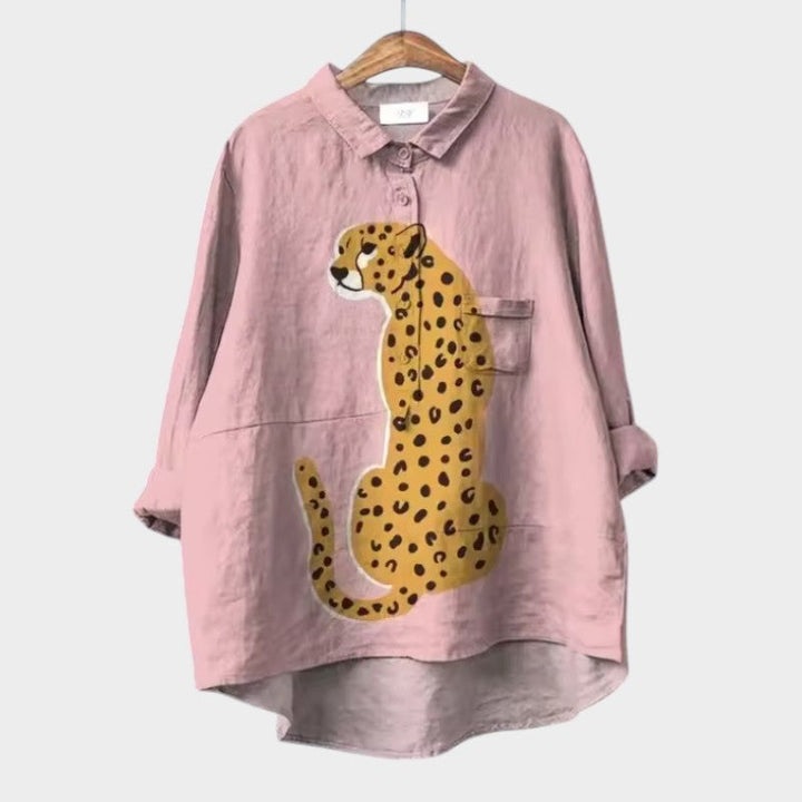 Tallie™ | Relaxte met print blouse