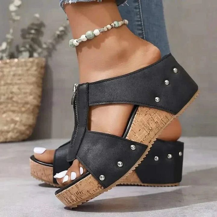 Aria | Orthopedische sandalen met rits