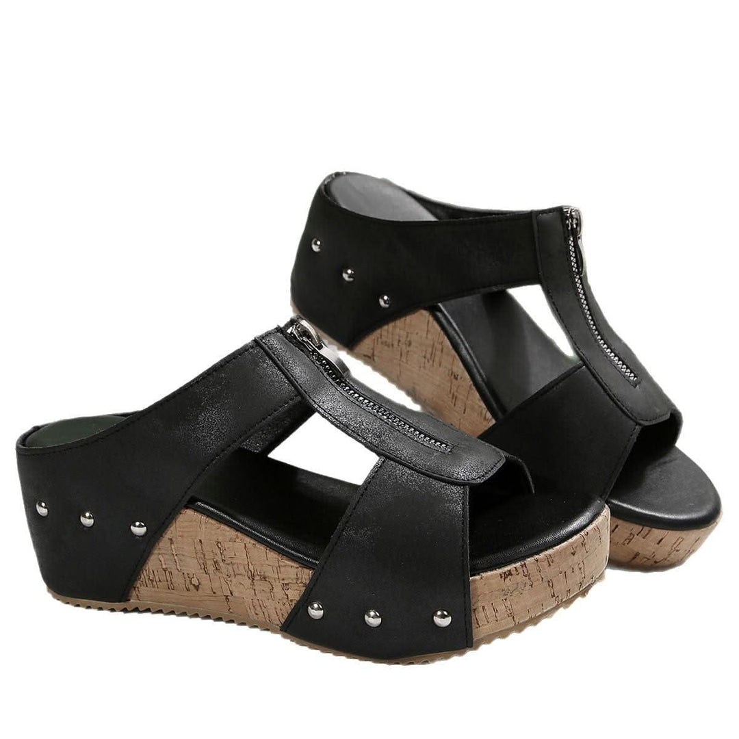 Aria | Orthopedische sandalen met rits