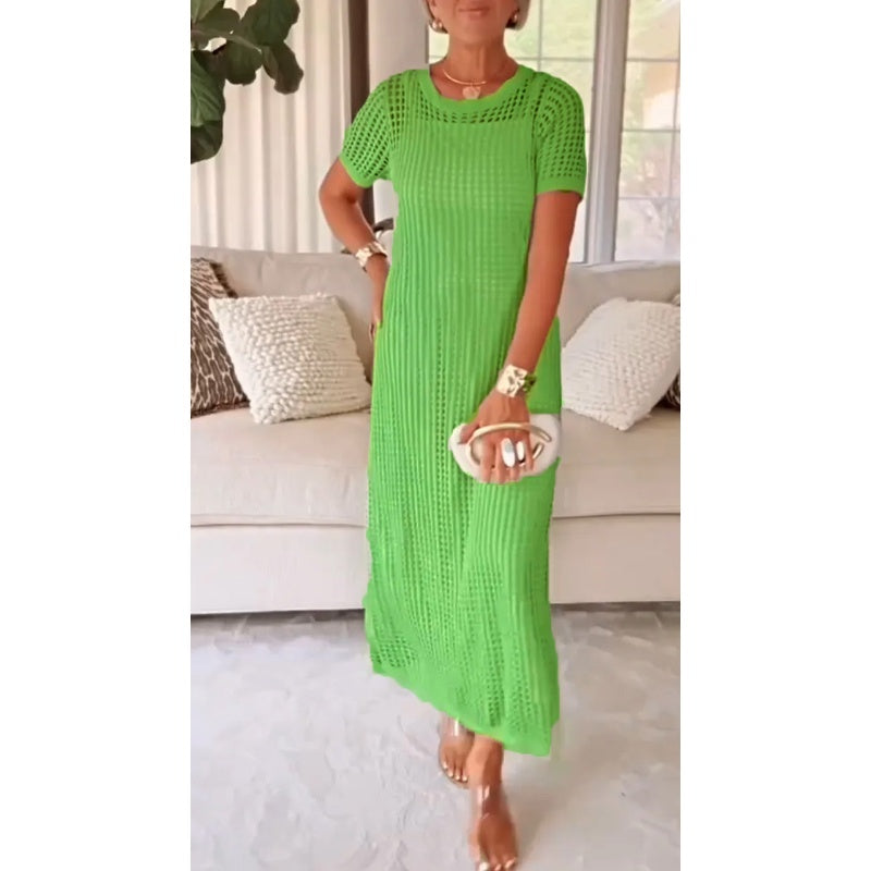 Bethany™ cut-out long maxi jurk + free inner jurk