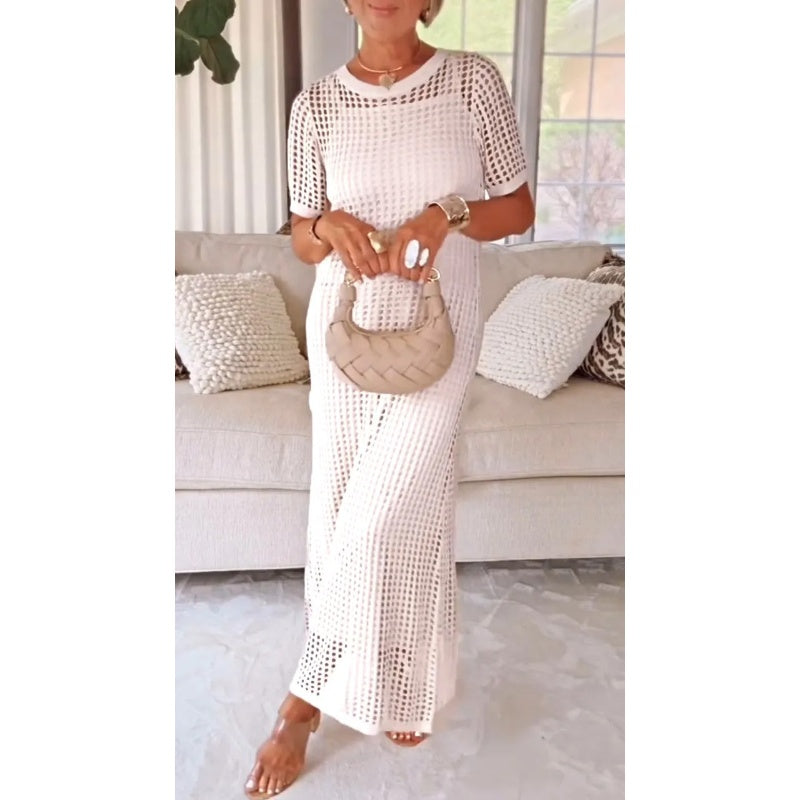 Bethany™ cut-out long maxi jurk + free inner jurk