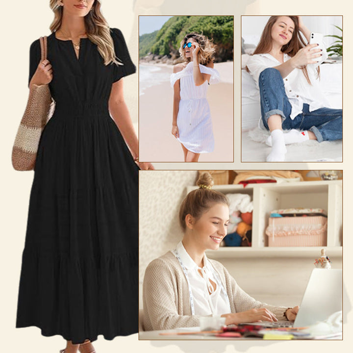 Bohemian maxi jurk