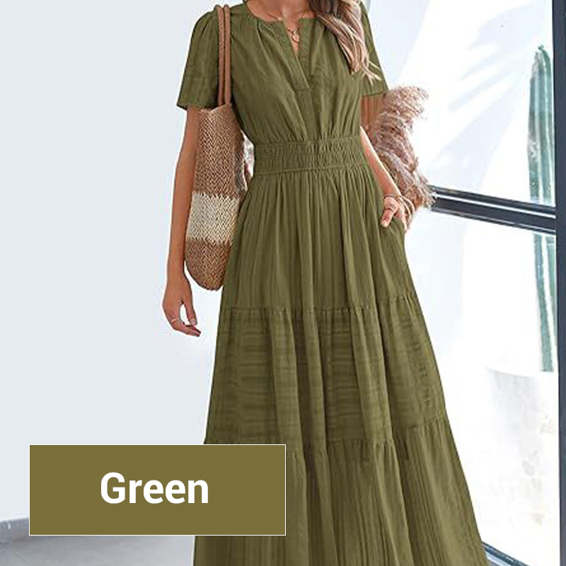 Bohemian maxi jurk