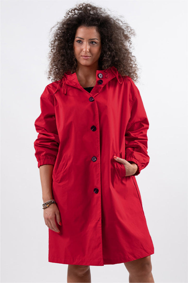 Barbara™ | Oversized water-resistant windbreaker