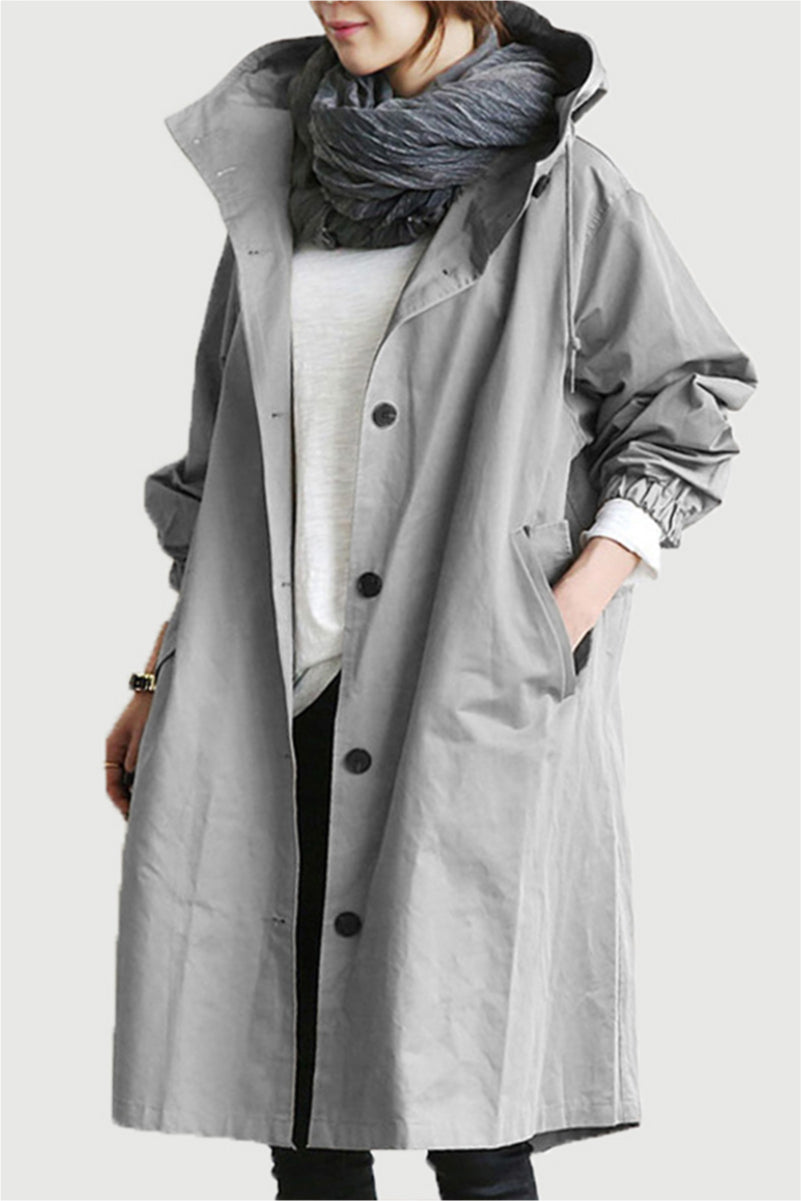 Barbara™ | Oversized water-resistant windbreaker