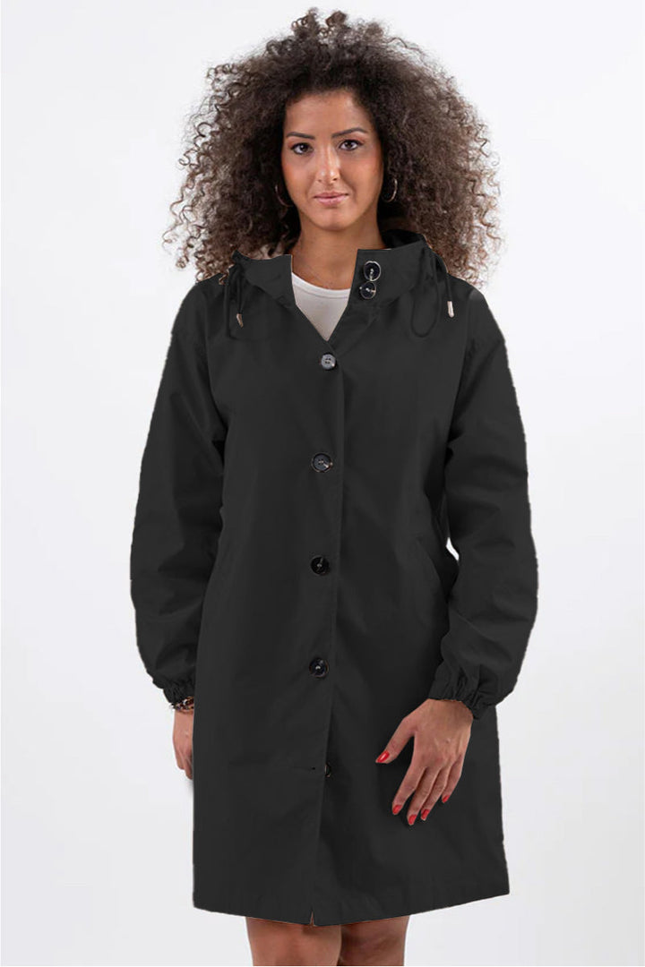Barbara™ | Oversized water-resistant windbreaker