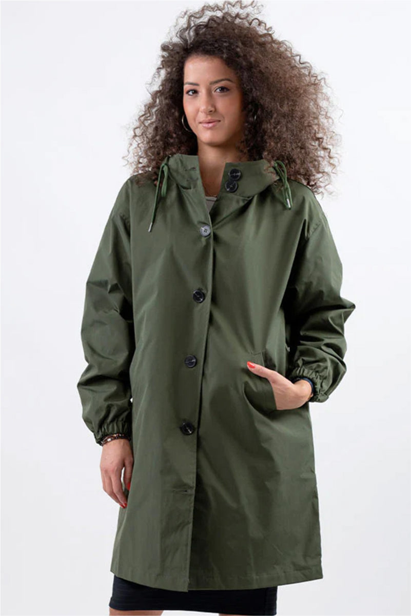 Barbara™ | Oversized water-resistant windbreaker