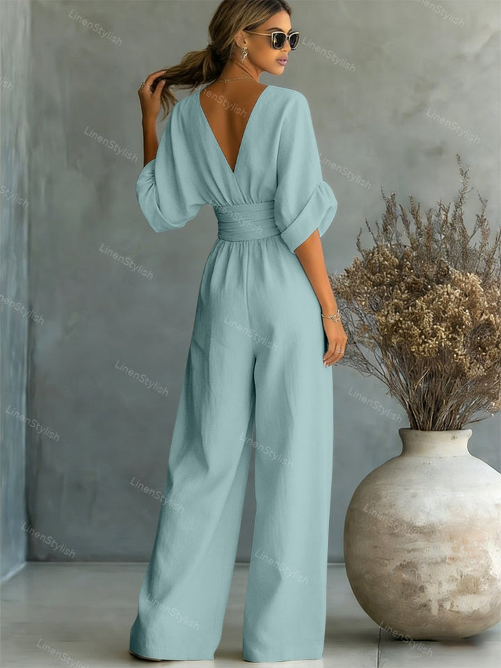 Elira | Essential V-hals jumpsuit
