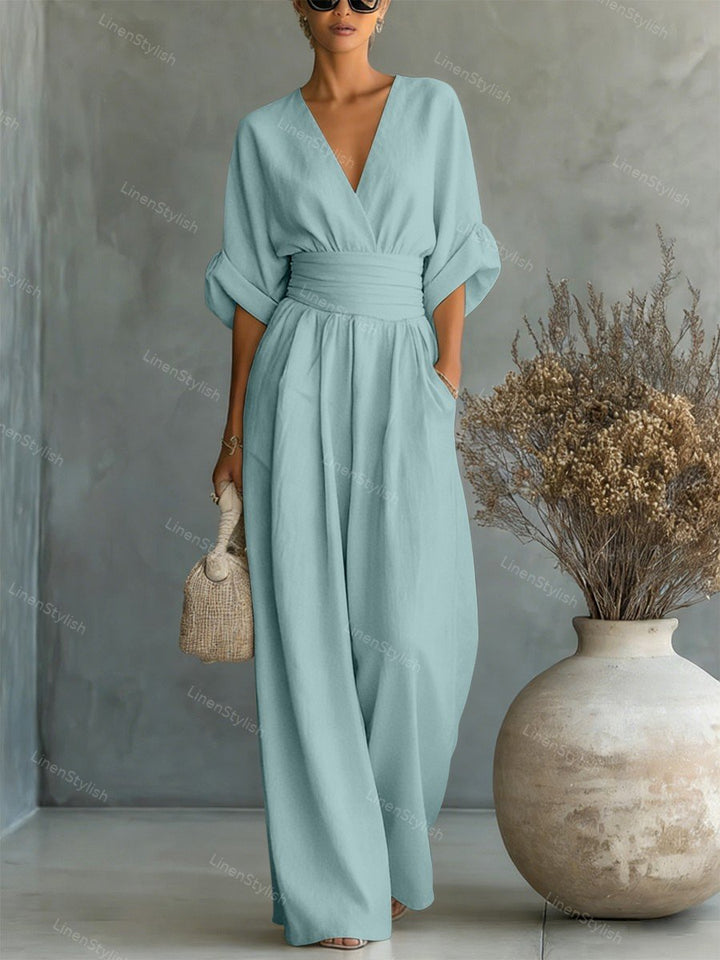 Elira | Essential V-hals jumpsuit