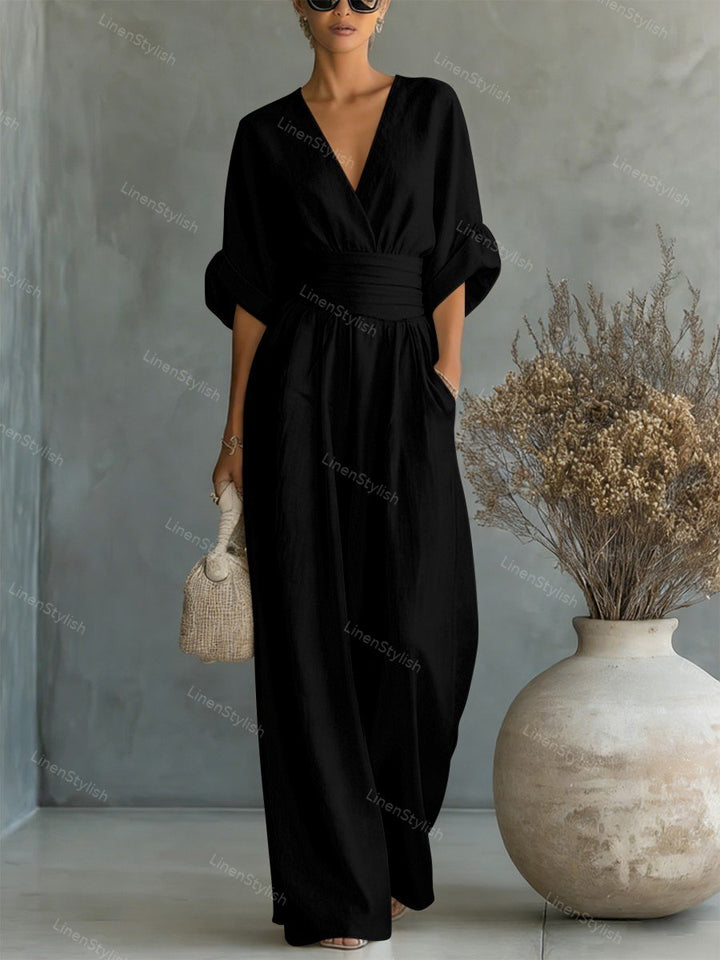 Elira | Essential V-hals jumpsuit
