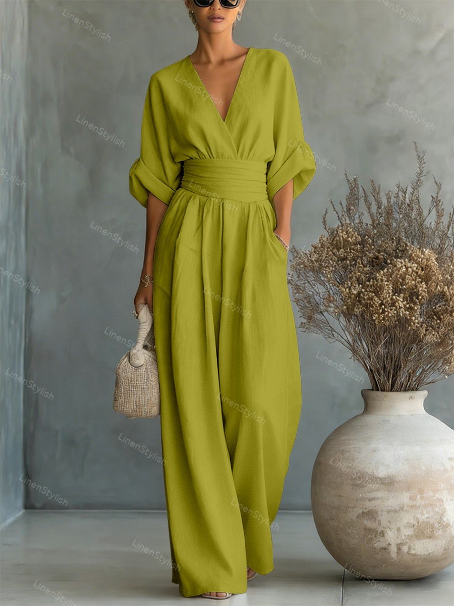 Elira | Essential V-hals jumpsuit