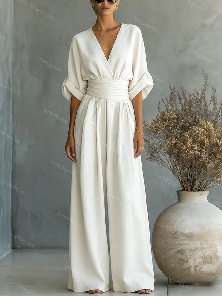 Elira | Essential V-hals jumpsuit