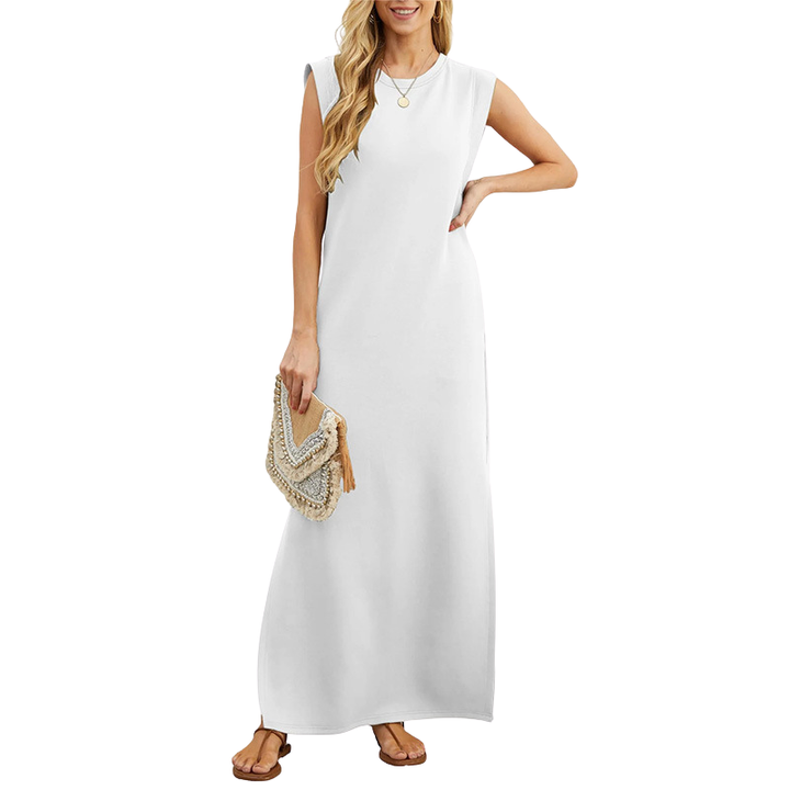 Via™ | Casual loose maxi long jurk