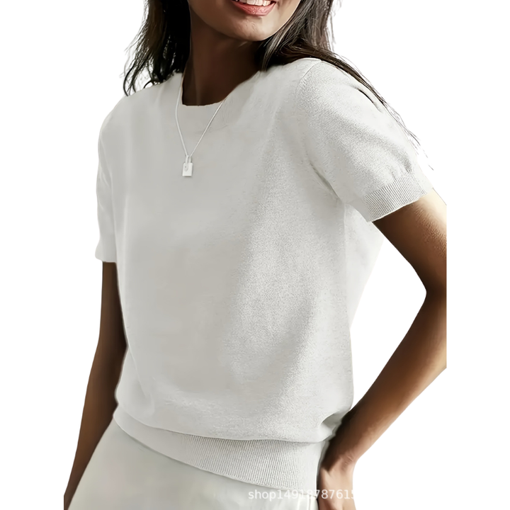 Jenny™ | Klassieke ronde hals casual top